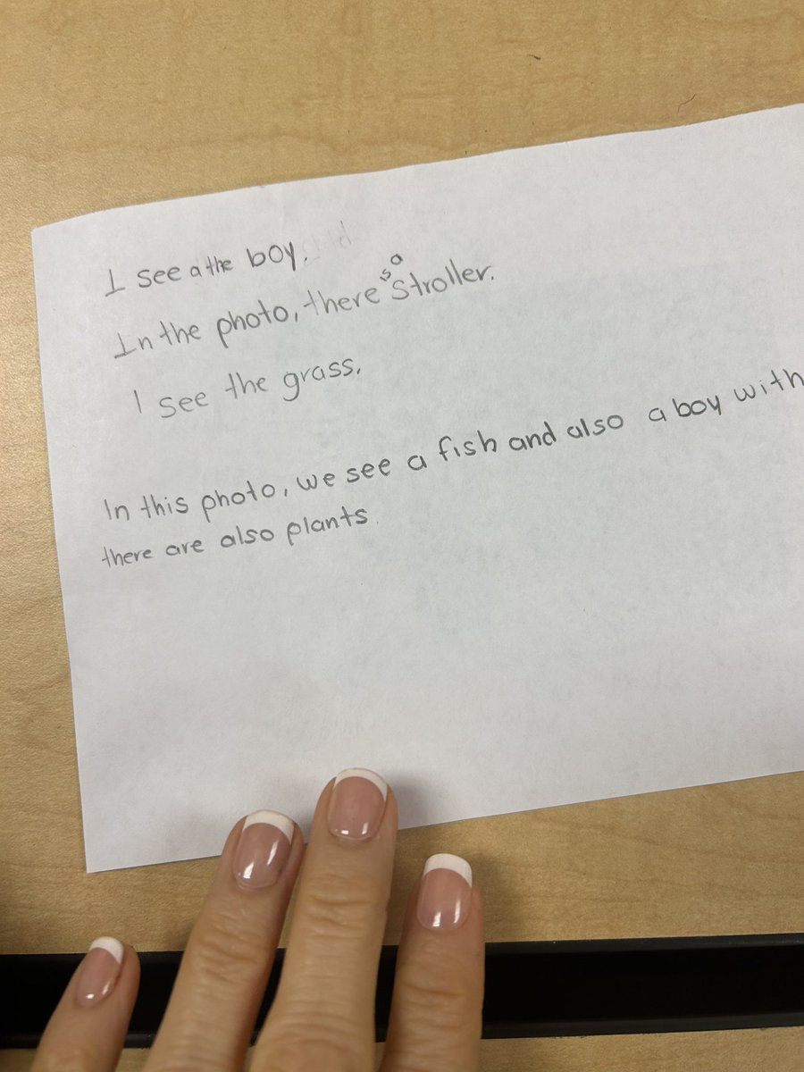 DrCarolSalva's tweet photo. We are channeling @Larryferlazzo &amp; @valentinaesl today! 
So much language being produced in the #newcomer classrooms. 🙌👏👏. Using the #ESLsg book &amp; this video: https://t.co/J7dLrnQ9ZZ
#ReadingWritingELs https://t.co/NNcsJ268TF