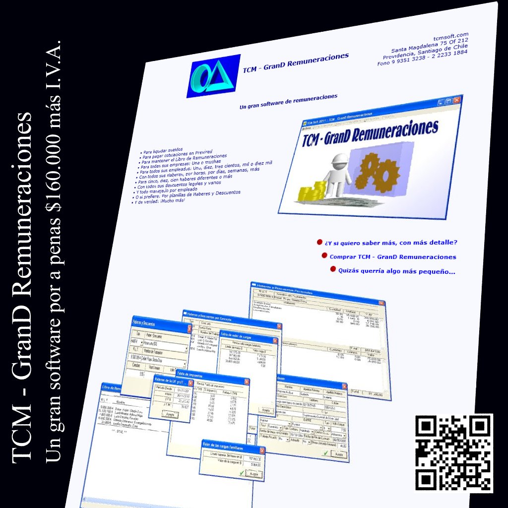 almaternera's tweet photo. #Software de #Remuneraciones #liquida #sueldos de cualquier #empresa #PYME #MicroPyme o #GranEmpresa. #planillas #PREVIRED y mucho más https://t.co/vqenpzqRpd