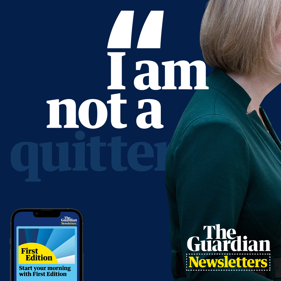 GdnNewsletters's tweet photo. A good resolution is one you can keep.

After all the broken promises of 2022, our First Edition newsletter makes keeping up with the news an easy resolution. https://t.co/c2dQ30uXip