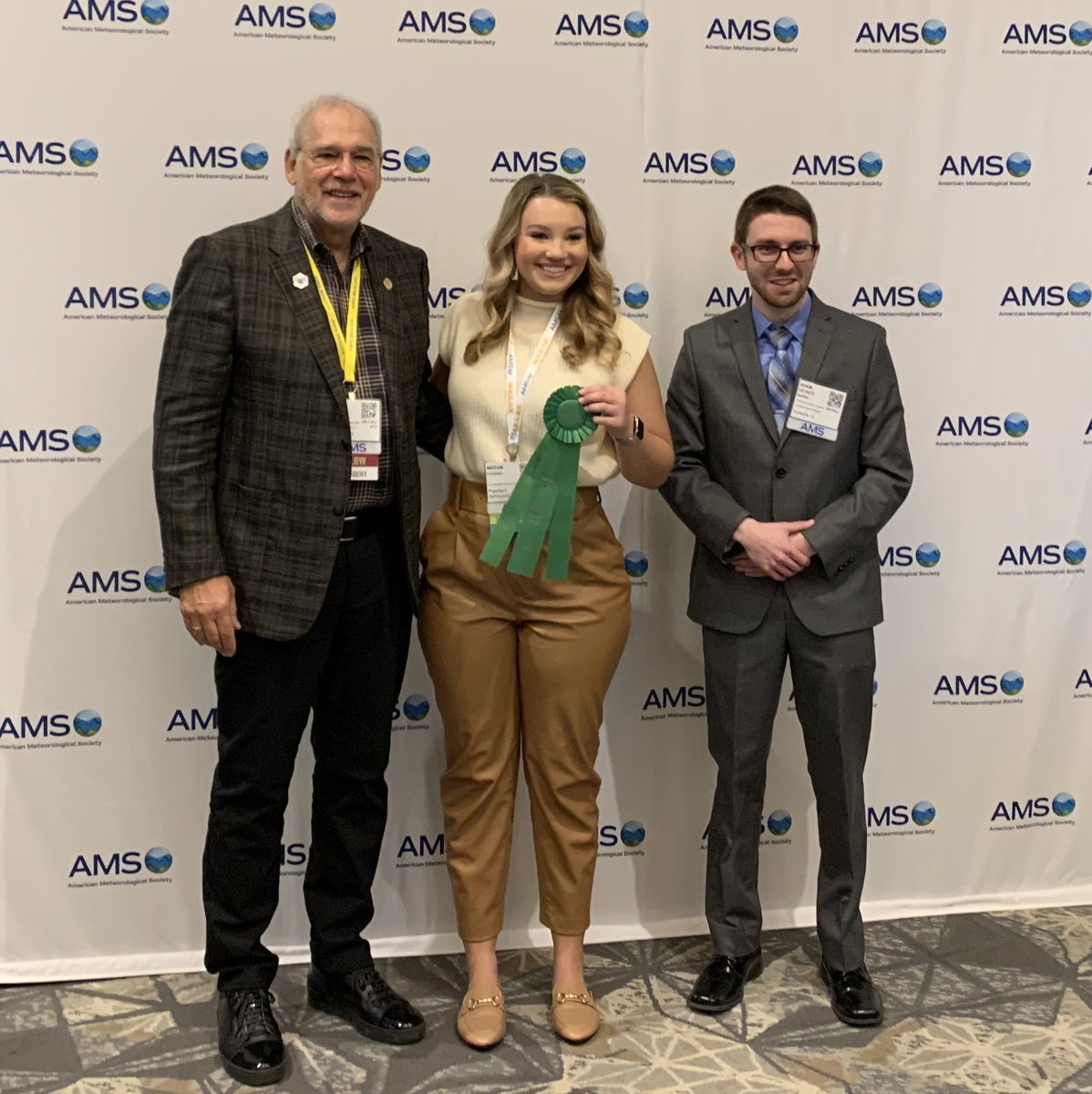 AMSLCAC's tweet image. 2023 Student Chapter Poster Winners:
🥉: 3rd place - @EastMissNWA_AMS 
🥈: 2nd place - @ISUAMS 
🥇: 1st place - @OUCAMS 

Congratulations and thank you to all of those who submitted a poster!