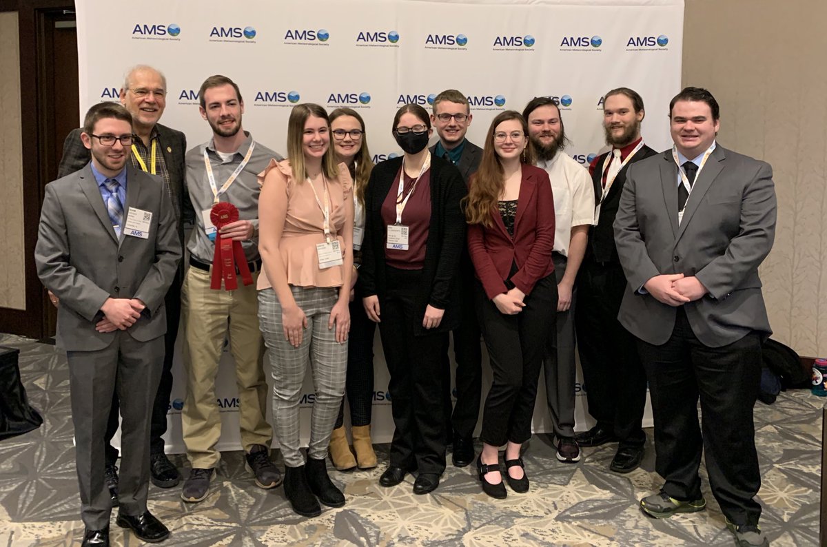 AMSLCAC's tweet image. 2023 Student Chapter Poster Winners:
🥉: 3rd place - @EastMissNWA_AMS 
🥈: 2nd place - @ISUAMS 
🥇: 1st place - @OUCAMS 

Congratulations and thank you to all of those who submitted a poster!