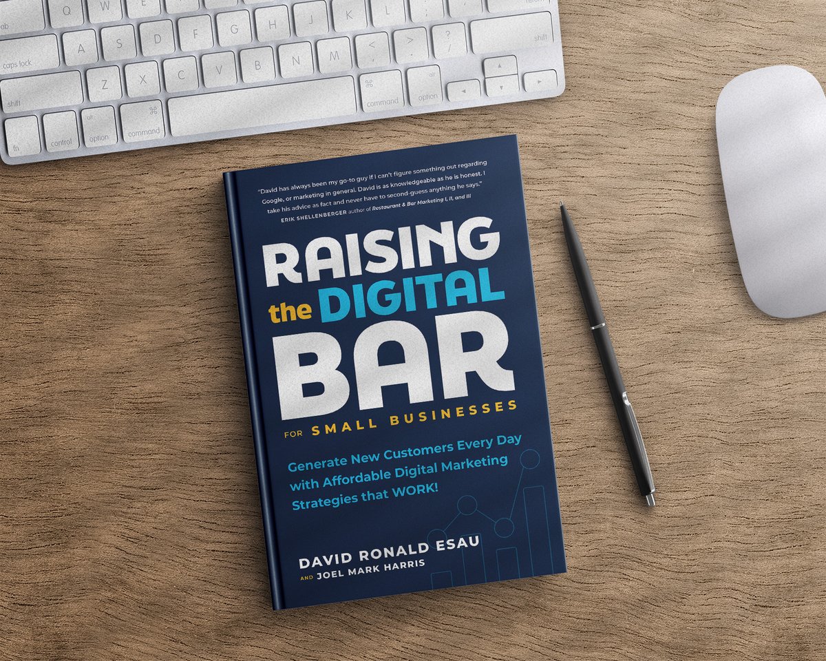 BeckysGraphicD's tweet photo. Today's featured author is David Ronald Esau, first-time author of "Raising the Digital Bar: Generate New Customers Every Day with Affordable Digital Marketing Strategies that WORK!" https://t.co/0OZlwc8muM @DavidEsau 

#indieauthors #bookformattingservices https://t.co/4yLn73rFF7
