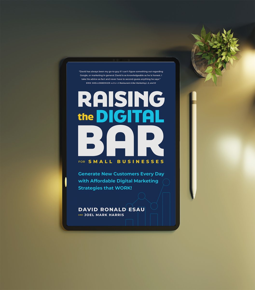 BeckysGraphicD's tweet photo. Today's featured author is David Ronald Esau, first-time author of "Raising the Digital Bar: Generate New Customers Every Day with Affordable Digital Marketing Strategies that WORK!" https://t.co/0OZlwc8muM @DavidEsau 

#indieauthors #bookformattingservices https://t.co/4yLn73rFF7