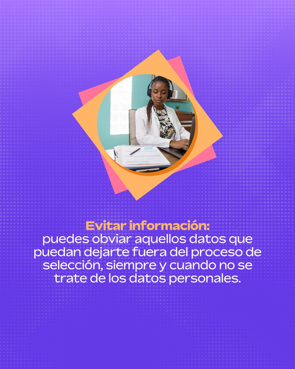 HuntyJobs's tweet photo. #HuntyTips💡:¿Estás empezando a llenar tu solicitud de empleo y te sientes perdido? 😵 ¡Tranquilo! 💥Recuerda seguir más de estos tips en 👉🏻https://t.co/Eg7XSH7krz
#EmpleoColombia#tipsdeempleabilidad#empleo#SolicitudDeEmpleo#TipsDeEmpleo#HUNTY https://t.co/v5h2PGMWvo