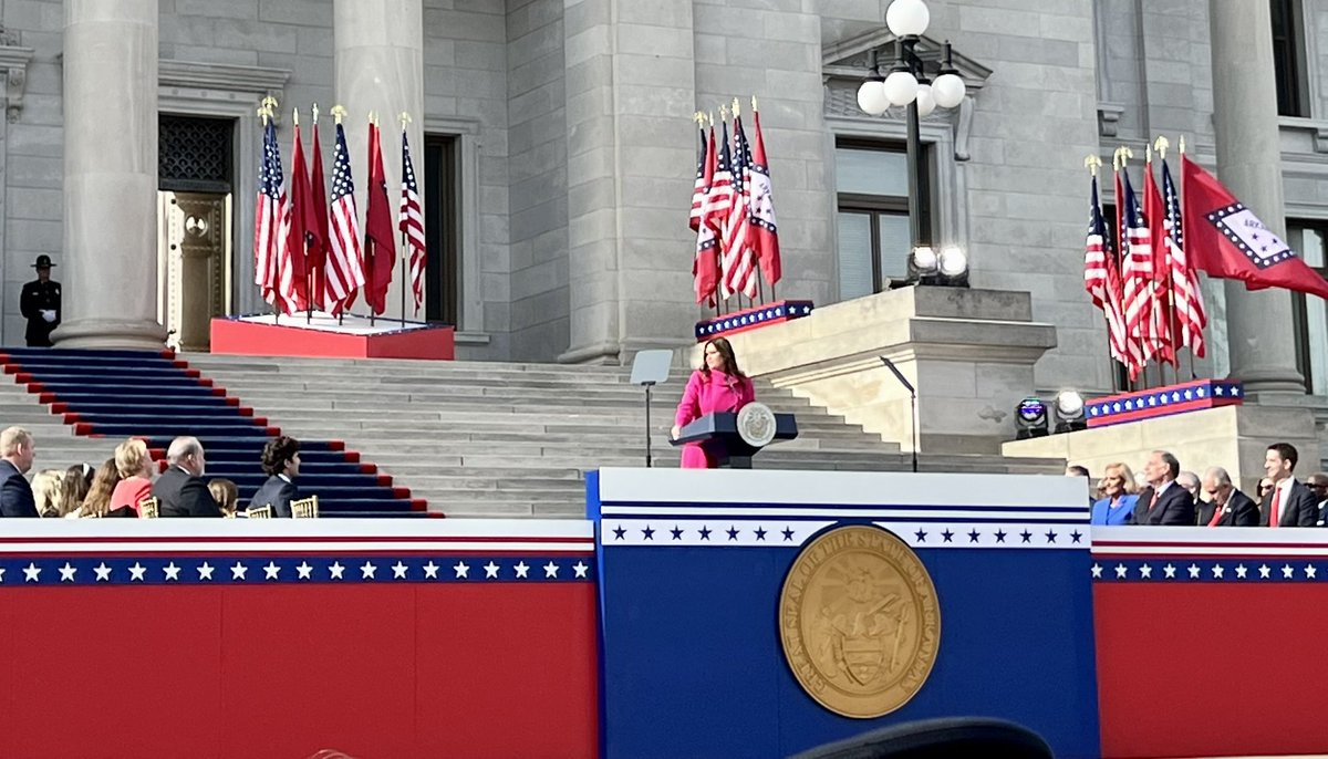 JordanKarem1's tweet photo. Congratulations to the 47th Governor of Arkansas @SarahHuckabee https://t.co/Oijy1DdewN