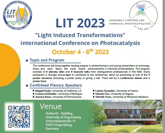 ... and here is another #photochemistry conference taking place in Germany this year. #photocatalysis