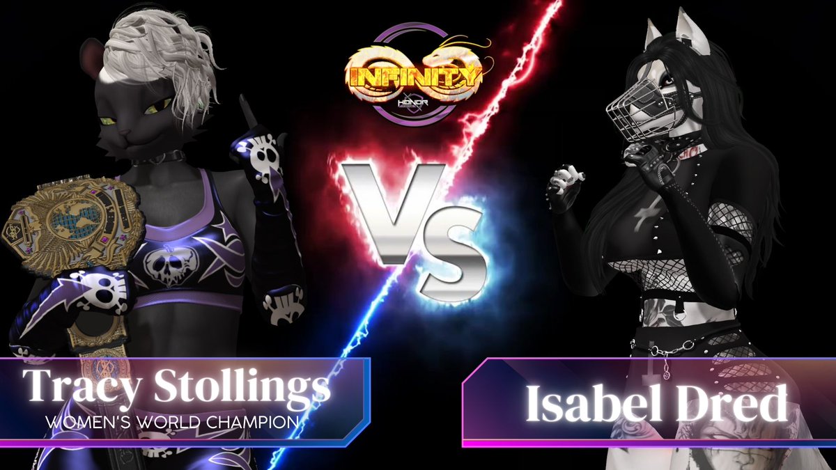 HPW is back in 2023 with #INFINITY starting at 6pmSLT!

We'll be hearing from our CEO as well as N.American Champ @vic_rowley, plus two huge fights with Joshua taking on Spike and for the MAIN EVENT World Champ <a href="/BadAppleTracy/">Bad Apple</a> defends against <a href="/isabeldred/">Isabel Dred</a>!

maps.secondlife.com/secondlife/Spa…