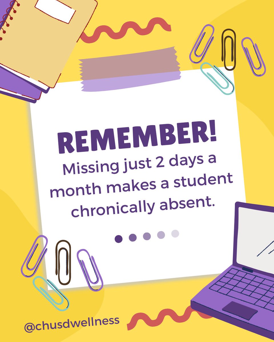 The new year is a great time to refocus our energy and build positive habits. Why not start with making sure your student is in #schooleveryday? #attendancetuesday