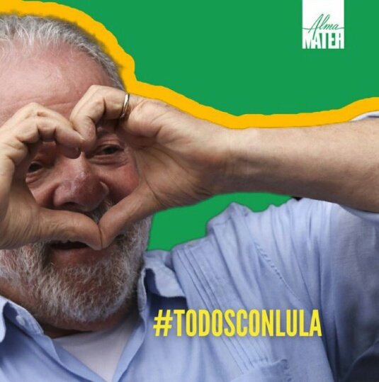 #Somoscuba Todos estamos con el presidente electo #LulaEstamosContigo y su pueblo. @LulaOficial #NoAlGolpeEnBrasil #JuntarYVencer #IzquierdaUnida #CubaVive #CubaViva