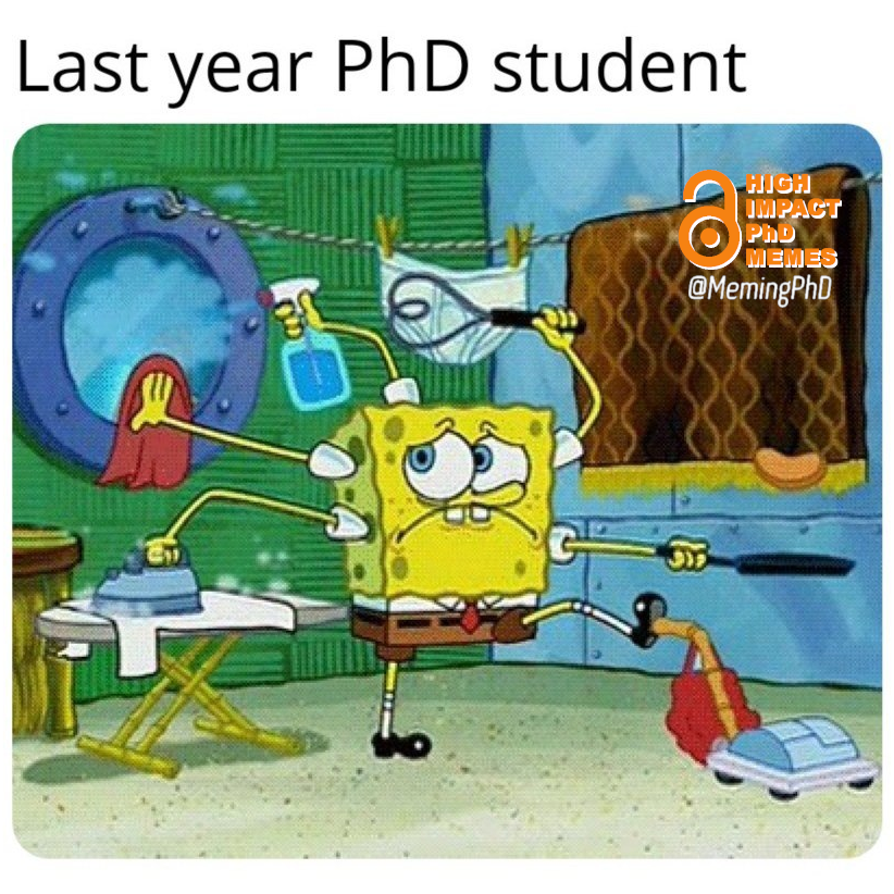 Follow MemingPhD on Instagram: instagram.com/memingphd/
#PhD #phdlife #phdmemes #phdchat #phdforum   #AcademicTwitter #AcademicChatter #academia #research #phdvoice #phdcandidate #highimpactphdmemes