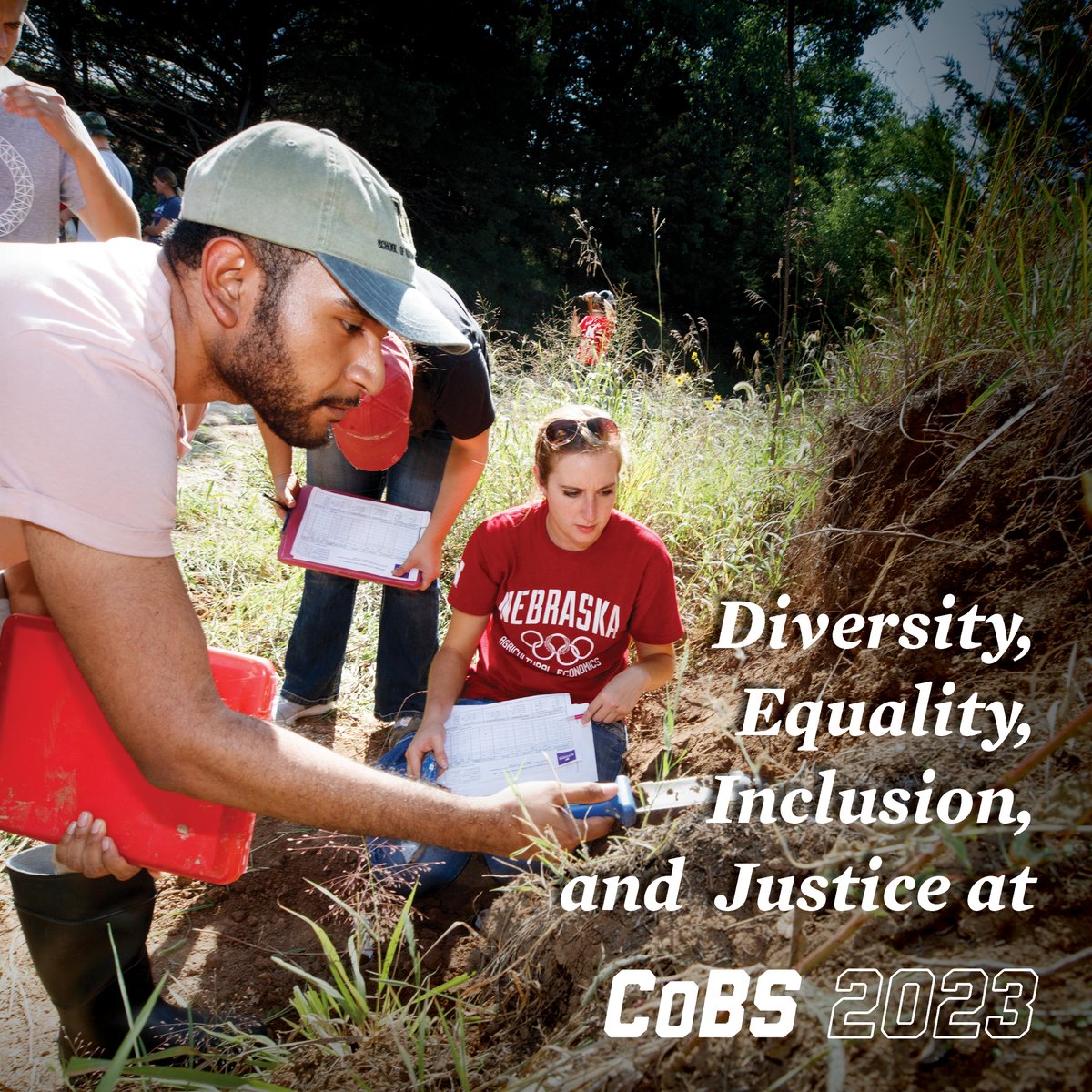 ecostoich's tweet image. The DEIJ workshop (also referred to as JEDI) will address personal and shared perceptions of diversity and inclusion.

Visit go.unl.edu/CoBS2023 to register and learn about our different events and workshops.
 
#CornCoBS2023 #STOICH #stoichiometry