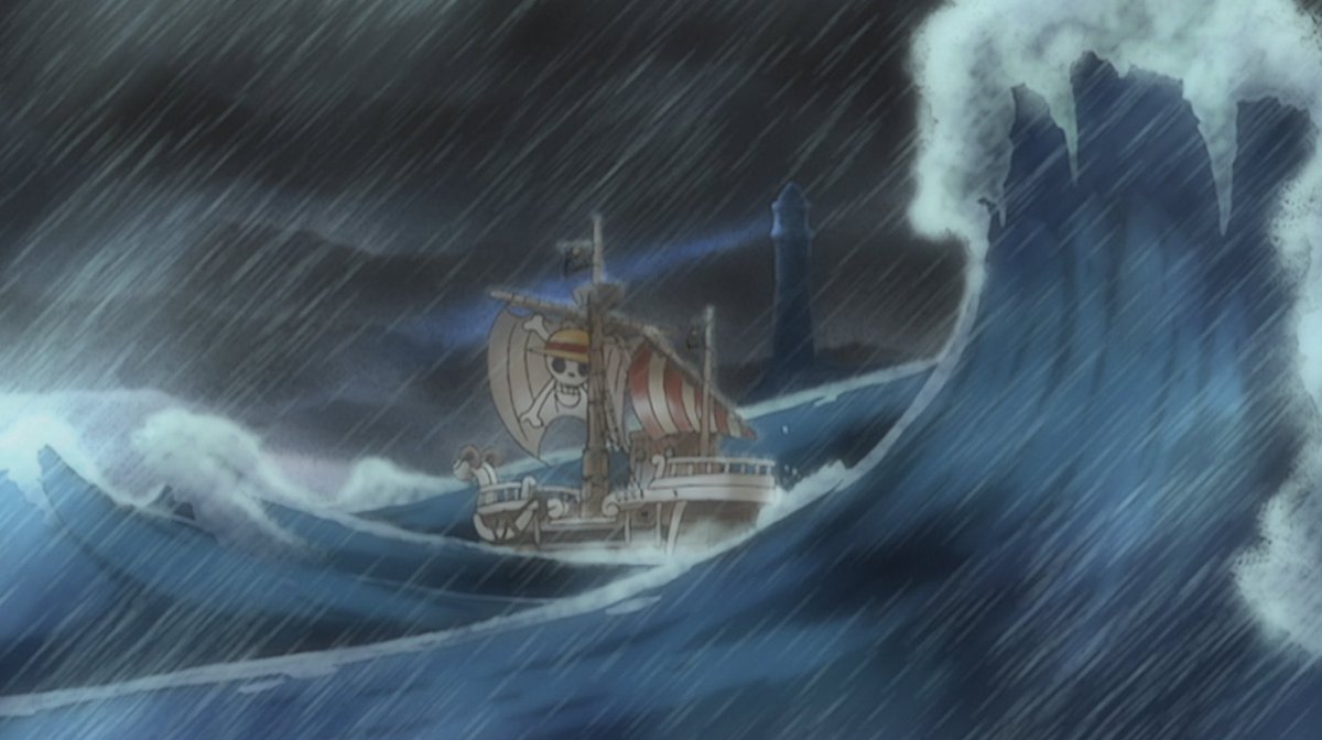 ToeiAnimation's tweet photo. With their hearts full of dreams, 22 years ago the Straw Hat pirates set sail for the Grand Line! #ONEPIECE https://t.co/ftz8cKR9Ya