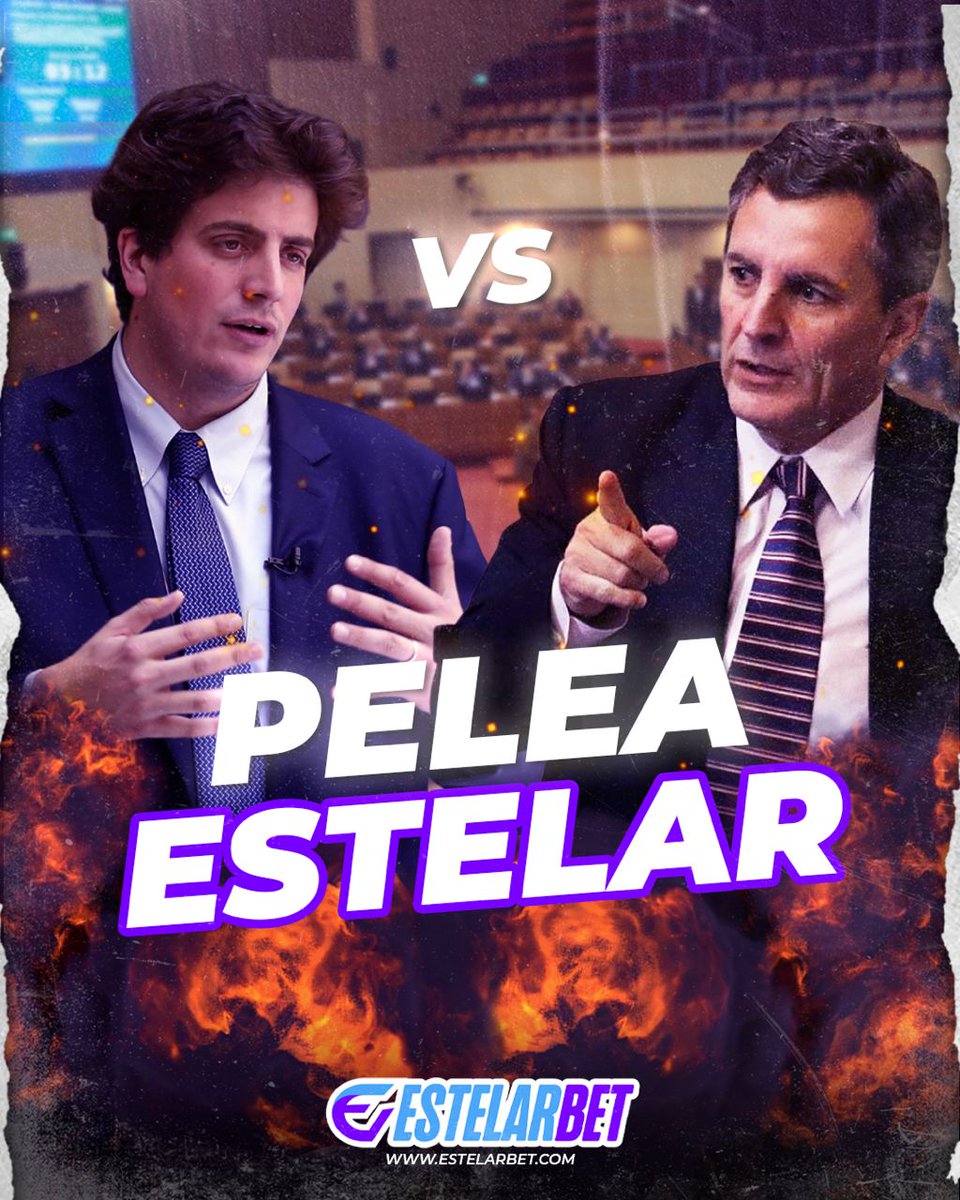 EstelarBet's tweet photo. ¿La #pelea del momento? Los diputados @Diego_Schalper y @carreragonzalo  hoy tuvieron un enfrentamiento digno de UFC según los Twitteros! https://t.co/mEDuW4k1t4