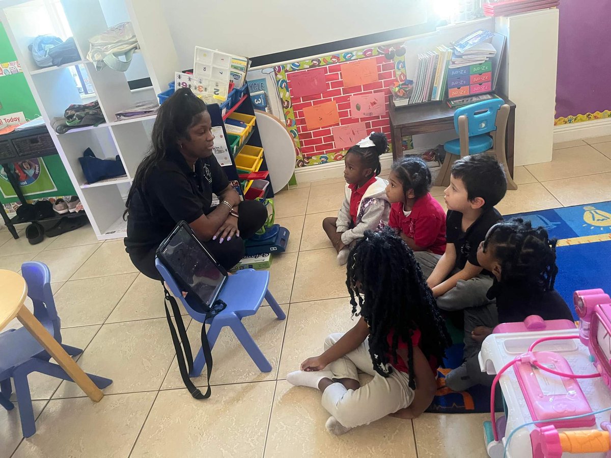 ECChildCareGuru's tweet photo. The children are so connected and interested in their conversation with their teacher. Teaching takes passion. 

Let us help you! Contact the Child Care Concierges.

#ChildCareGuru #ChildCareConcierges #JittaBugLLC #EarlyChildhoodEducator #Teaching #EarlyChildhoodDevelopment https://t.co/yexoRho8Pi