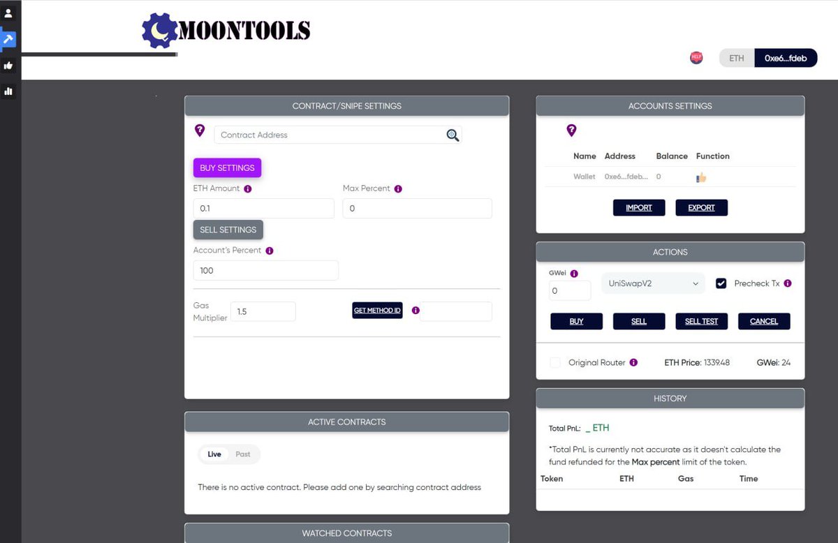 New #UI has been released, we will continue work on it to make it easy and intuitive.

Also for the rest of the week you have access to all features for only 0.1 eth holding of $MTT token 

#Ethereum #ETH #Crypto <a href="/cryptoskullx/">CryptoSkull 💀 ze last bull standing</a> <a href="/Thorshammergems/">This account is no longer active.</a> <a href="/whalenjennings/">JΞNNINGS MAYNΞ 🔩</a>