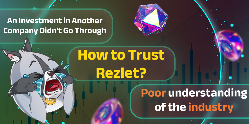 8⃣Point

As we said before, #Rezlet founders have been working in the crypto since 2016🫡 The changes in the market helped develop the skill to adapt and grow. The rest of the project team was chosen through test assignments and only the best execs were chosen🌟

#RezcoonDailyTip
