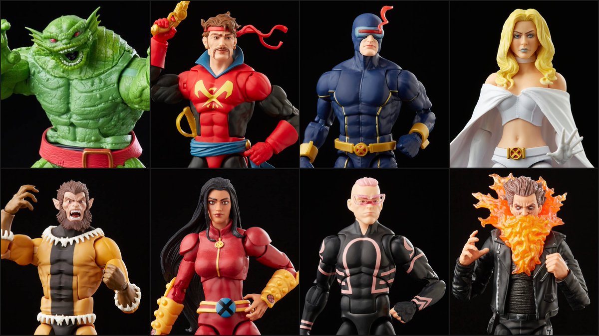 The #MarvelLegends #XMen Ch'od wave is up for preorder! 

Get it here: amzn.to/3Gzp6jF 

I'm excited by Starjammers and Shi'ar. But the problems with proportions / head size, flat paint, poor use of face-printing, and revisiting old figures is a bummer.

<a href="/Hasbro/">Hasbro</a> <a href="/Marvel/">Marvel Entertainment</a>