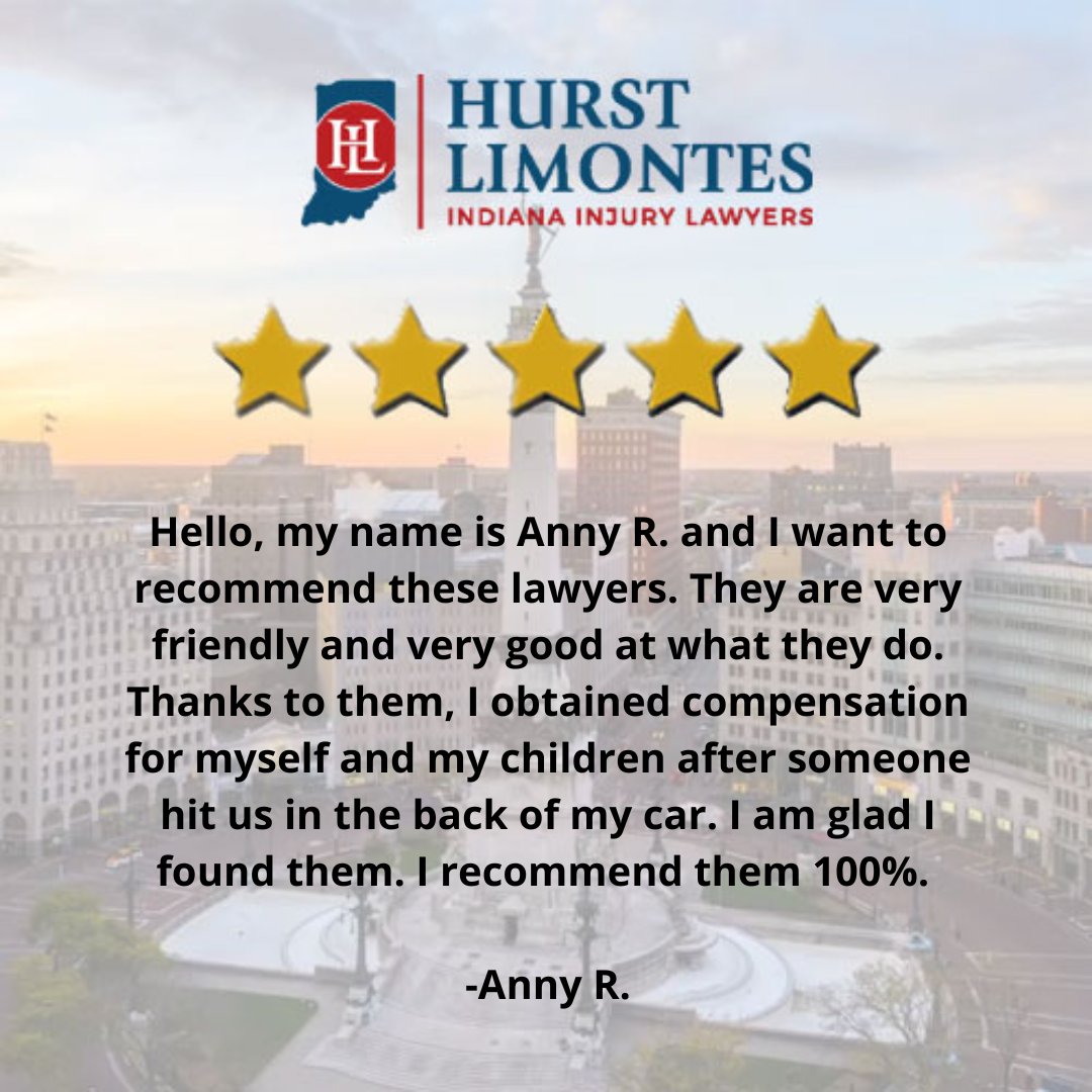 HurstLimontes's tweet photo. Check out what our clients are saying about us! ⭐️⭐️⭐️⭐️⭐️
#CustomerSatisfaction #TestimonialTuesday #ClientObsessed #IndianaInjuryLawyers #IndianaSuperLawyers #PersonalInjuryLawyers #PersonalInjuryAttorneys #Indiana #HurstLimontes #IndianapolisAbogado #FiveStars https://t.co/UIIbaxzDid