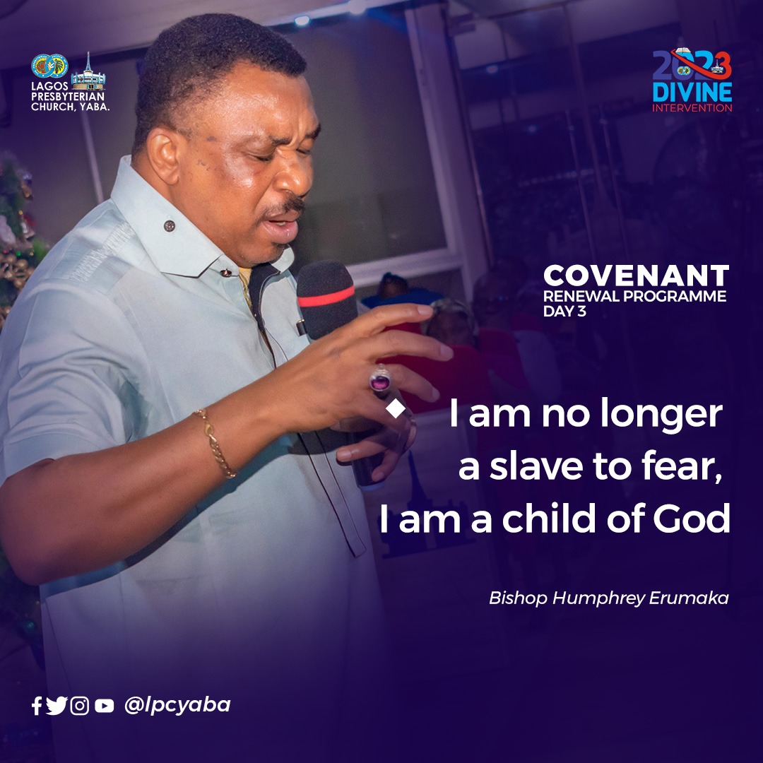 Lagos Presbyterian Church, Yaba (@lpcyaba) on Twitter photo 2023 Covenant Renewal Programme (Day 3) - The Personality of Who We Are In Covenant With. <a href="/BishopErumaka/">Bishop Humphrey Erumaka</a> 2023 Covenant Renewal Programme (Day 3) - The Personality of Who We Are In Covenant With. <a href="/BishopErumaka/">Bishop Humphrey Erumaka</a>