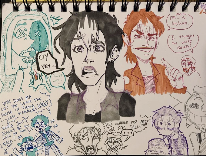 doodles from my Sun and Moon ragdoll AU which i'm deciding to call Dollhouse ✨ 