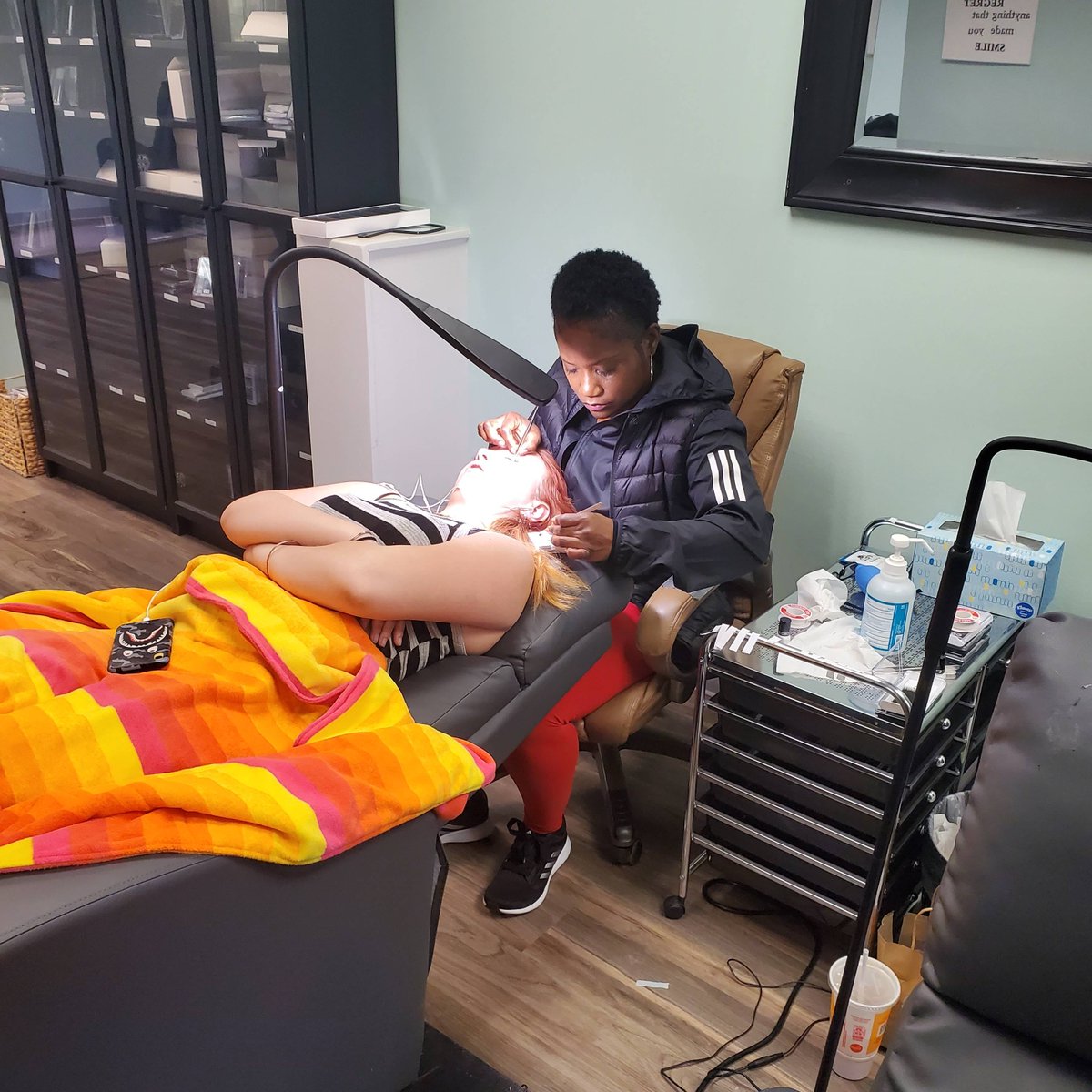 lashtherapyindy's tweet photo. Did you know that lash therapy is certified with the state to teach you how to apply lash extensions the right way? Call today for information 317-296-8400. https://t.co/cja2CPxLii
