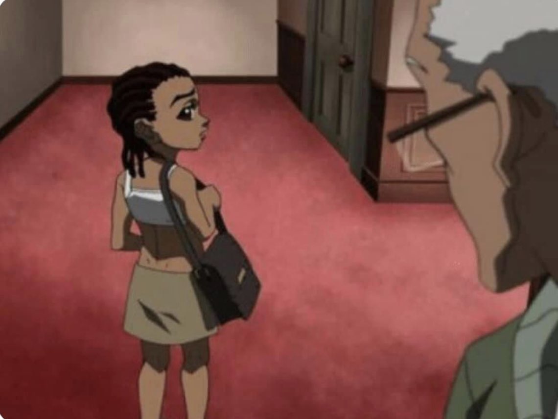 Him: Damn shorty where ya ass at?
Me: My nigga ate it all