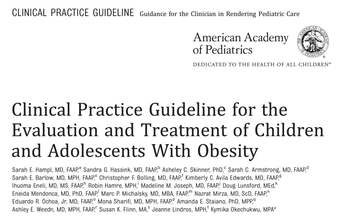 davidludwigmd's tweet photo. New Clinical Practice Guidelines on Childhood #Obesity

Excellent and useful review in many respects, including social determinants of health!

For treatment:
👉2 pages on drugs
👉2 pages on bariatric surgery
👉2 sentences on low-glycemic, low-carb diets🤔
https://t.co/5mo97JmlME https://t.co/u9UvnCr4BW