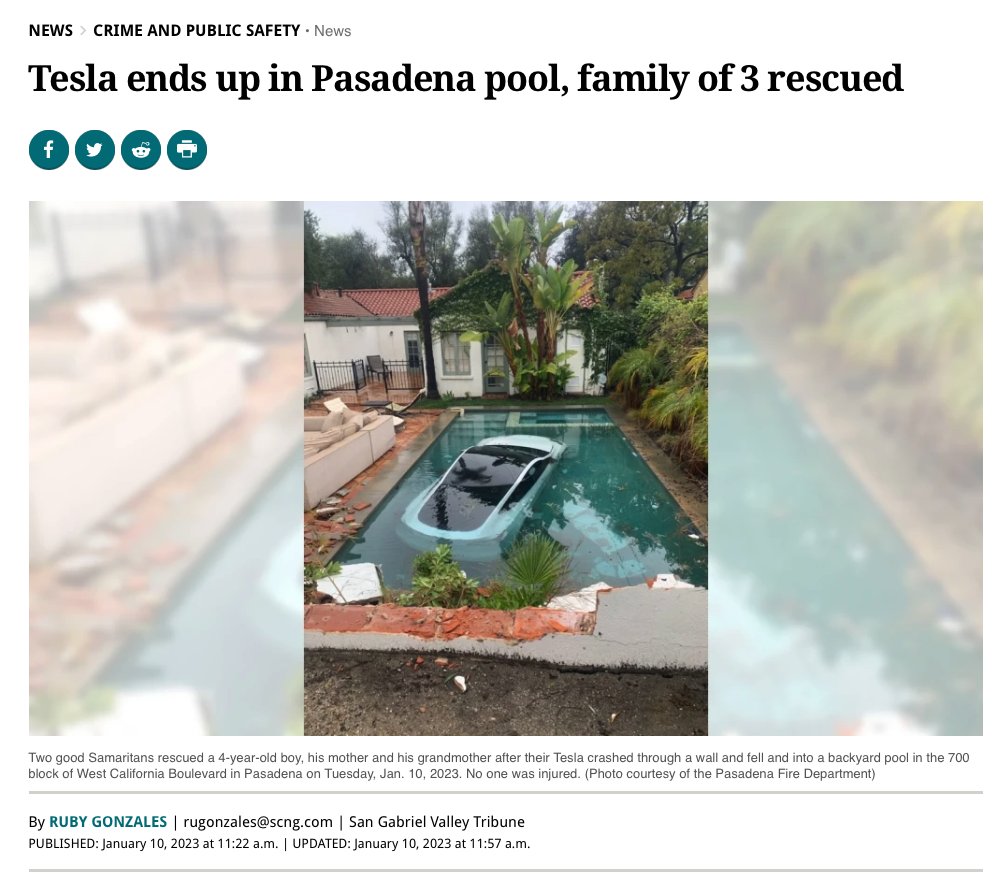 Another $TSLA operating as a boat for a short period of time...