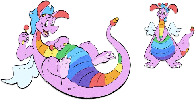 Here's that xylophone dragon btw. + An unfinished unicorn. Idea prototypes. 
