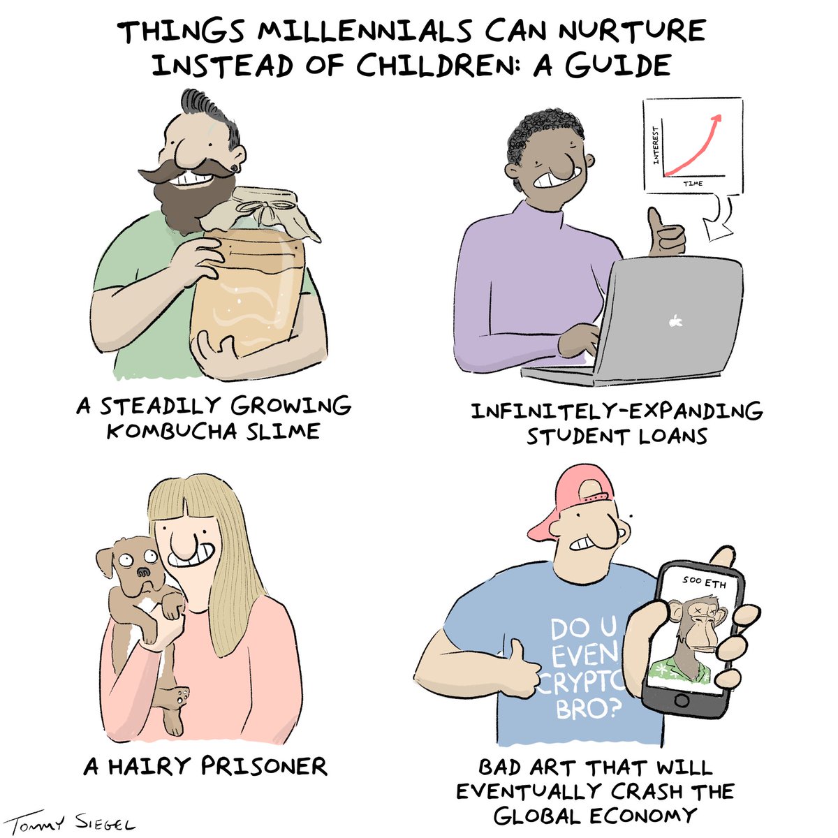 things millennials can nurture instead of children 