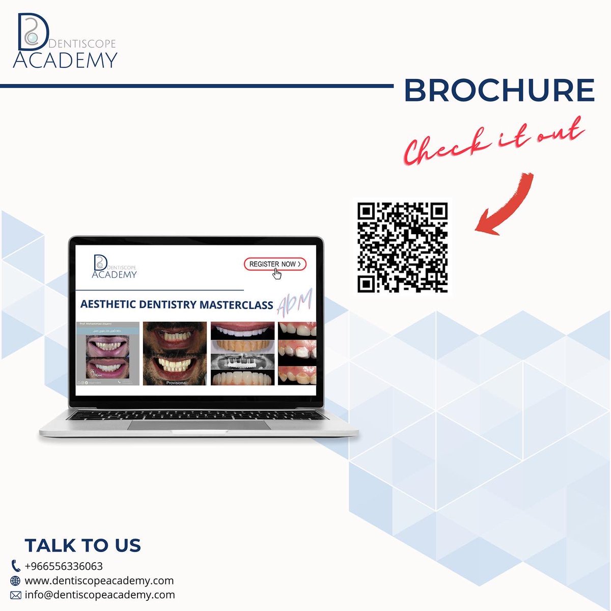 Meet ADM program professionals 👩🏻‍⚕️👨🏻‍⚕️

🗓️ Starting this February
📍 Abha City, Saudi Arabia

📞 +966556336063
📧 info@dentiscopeacademy.com
🔗 dentiscopeacademy.com