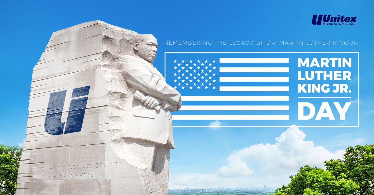 Happy #MartinLutherKingJrDay from Unitex International!