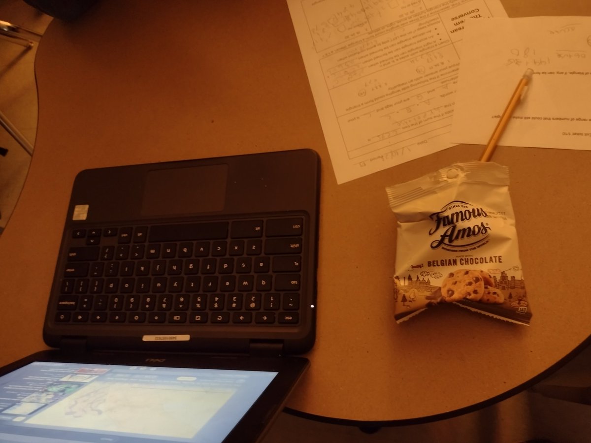 MatsSHSSenate's tweet photo. Thank goodness it's not after midnight. The math gremlins were hungry. @SeguinISD @SeguinHSTx #mathmats https://t.co/0Yrb8RBOhm