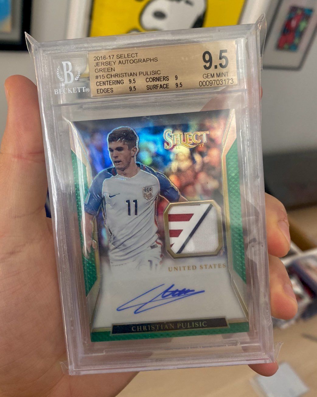 Christian Pulisic RC プリシッチ ルーキーカード　鑑定済み The Collectibles Guru on X: 