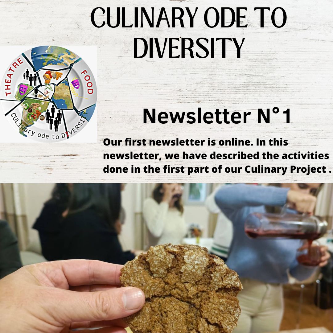 SolisSrls's tweet photo. The first Culinary Ode to Diversity Newsletter is online. In this one, we have described the activities done in the first part of our Culinary Project . Is possible to consult the newsletter in English, Italian and Spanish.
https://t.co/hnKef4RY8J https://t.co/6zM68dQp5G