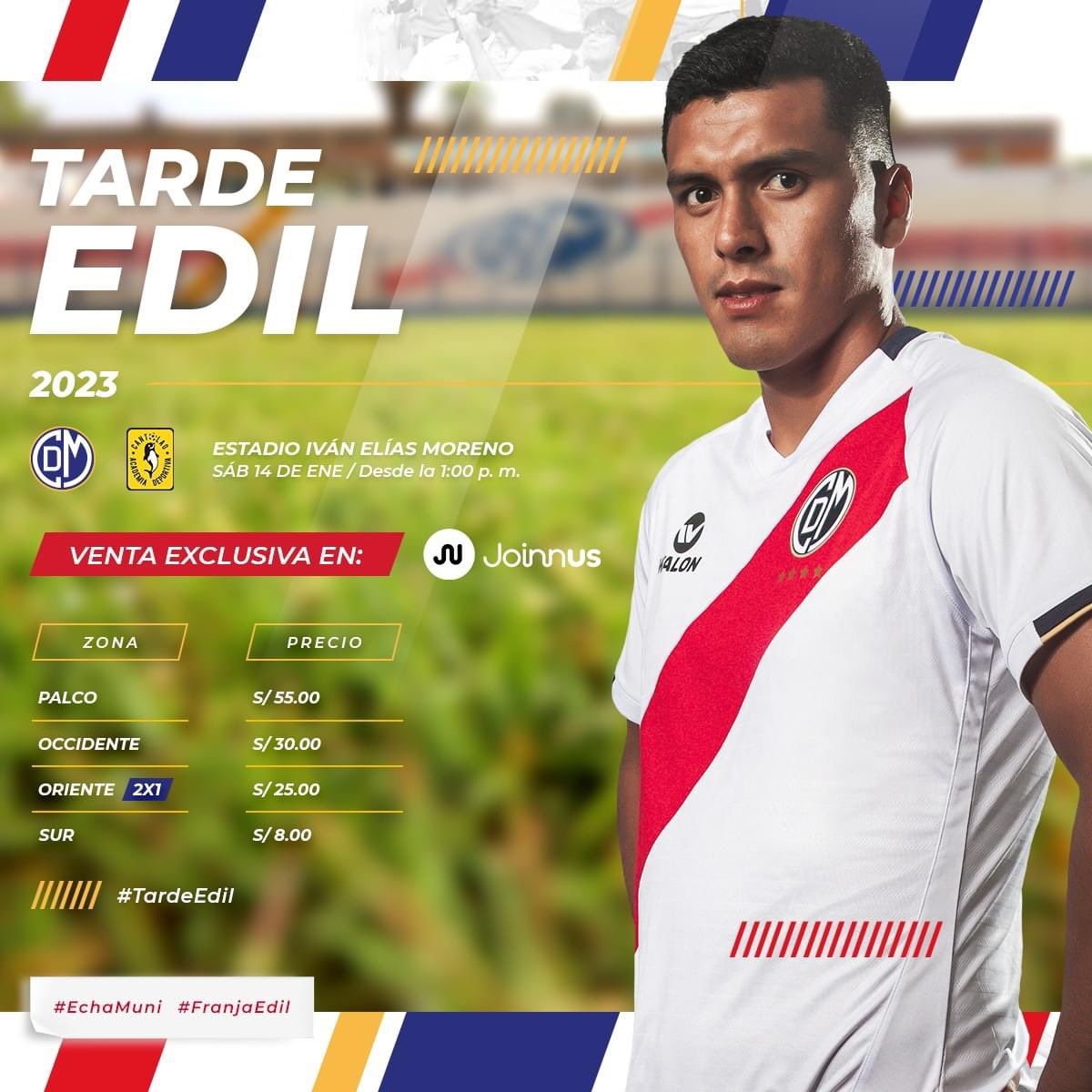 phyrv12edil's tweet photo. Tarde Edil sábado 14/01 @ADamericatv @TVPeruDeportes @MovistarDeporPe https://t.co/FUM158XNkA