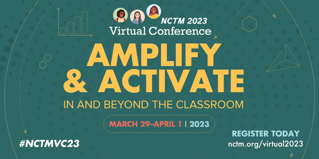 NCTM on Twitter "🚨 Registration for the 2023 Virtual Conference is now