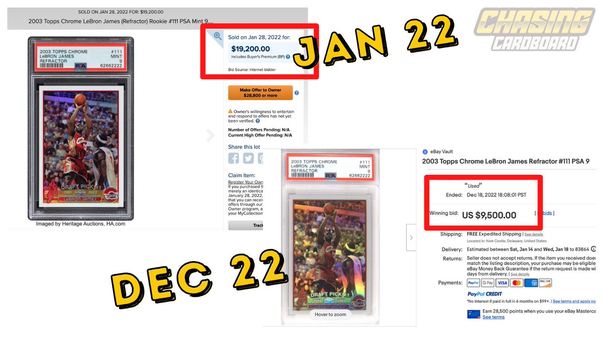 CHASING CARDBOARD tweet media