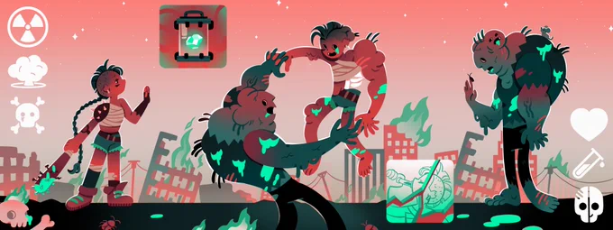 Nyello #PortfolioDay  I'm Nush, a Filipino illustrator and animator!! I love drawing lineless vibrant art  