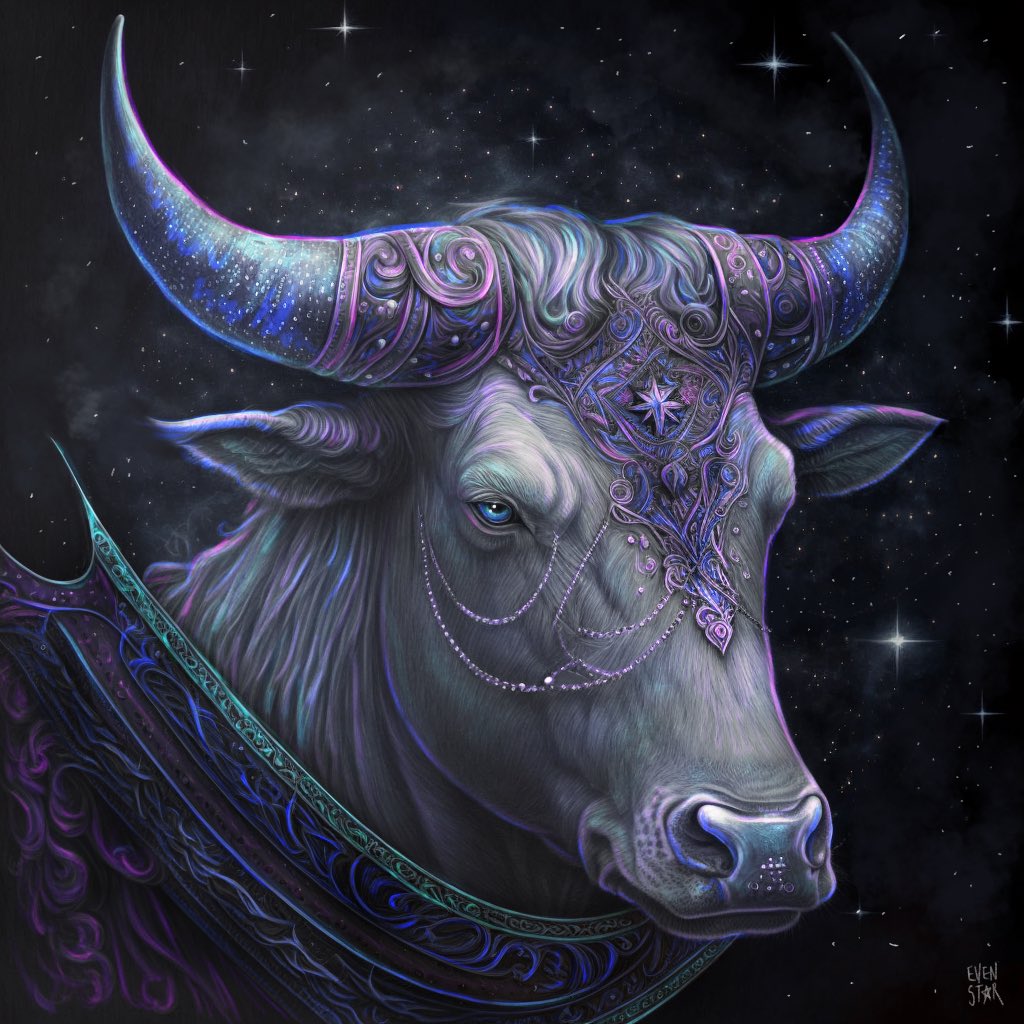 chelseaevenstar's tweet photo. Another cosmic Bull to summon a Bull run! https://t.co/ulL0FAC6PE