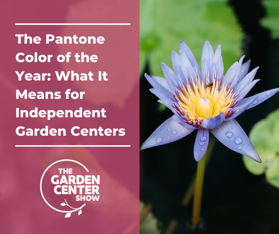 GardenCenterSh1's tweet image. How can IGCs incorporate the Pantone Color of the year, Very Peri, into their merchandising and marketing strategies?
Let&apos;s find out! 👉 lttr.ai/4rmJ

#IGC #pantone2022 #gardencenter #gardendesign