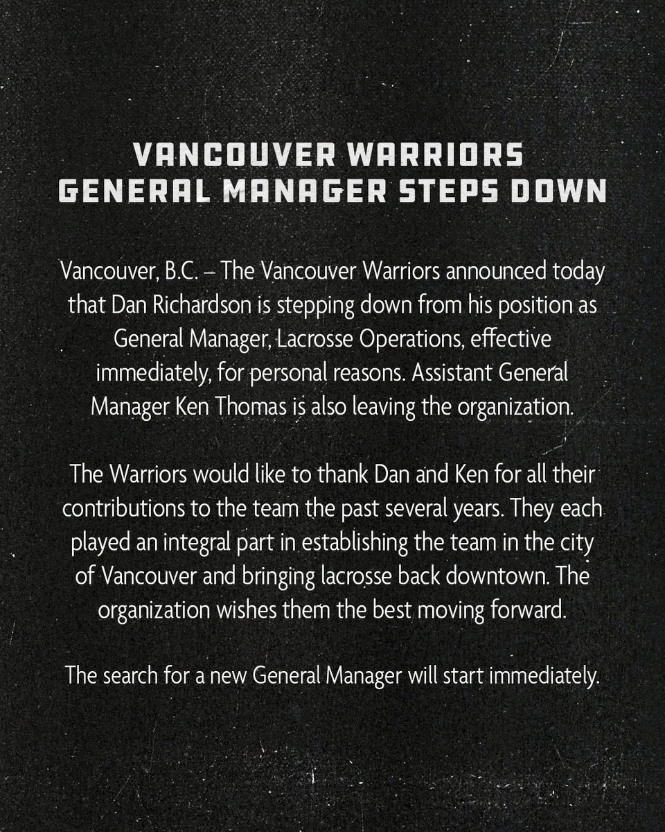 Vancouver Warriors tweet media