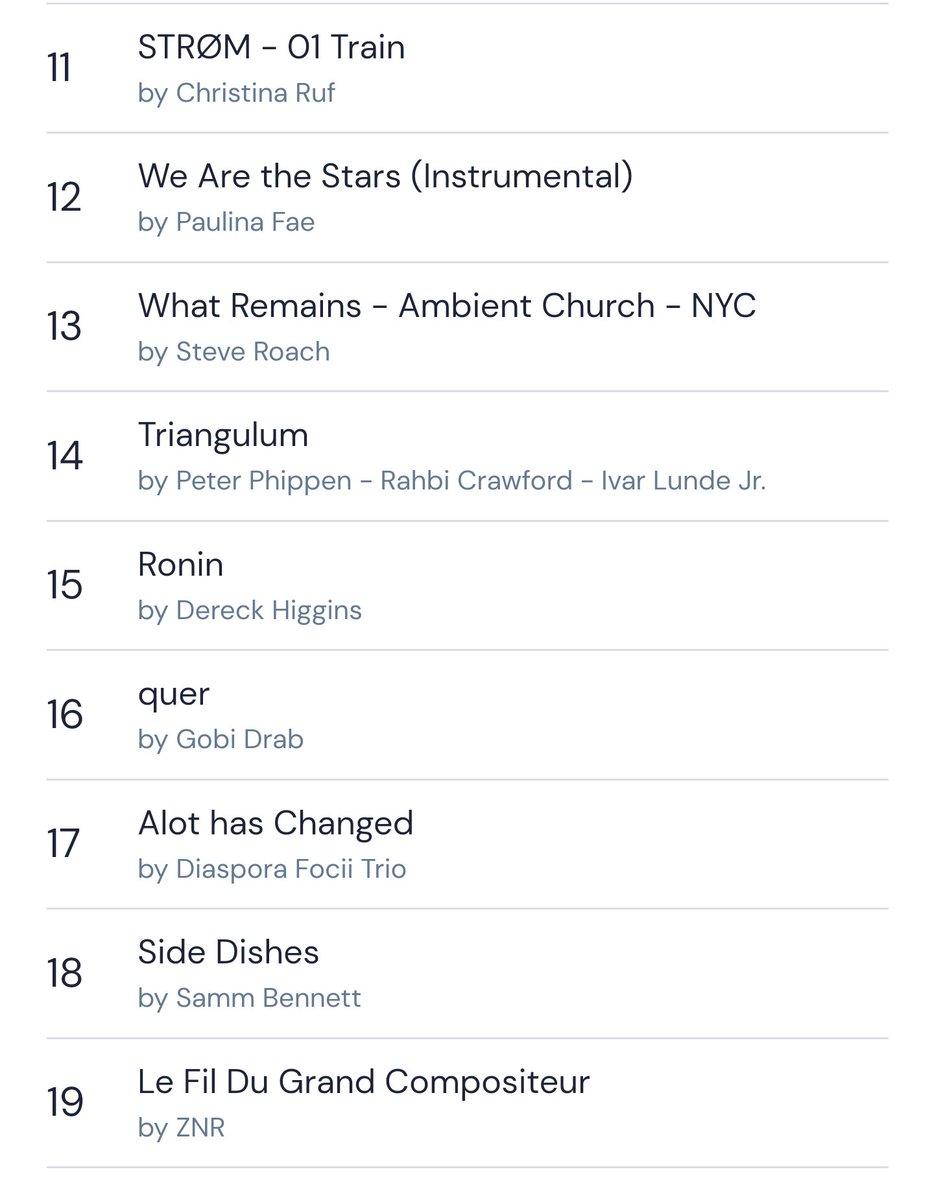 Tonight's show. Thanks for listening!
mixcloud.com/jack-porcello/… <a href="/wayoradio/">WAYO 104.3 FM</a>