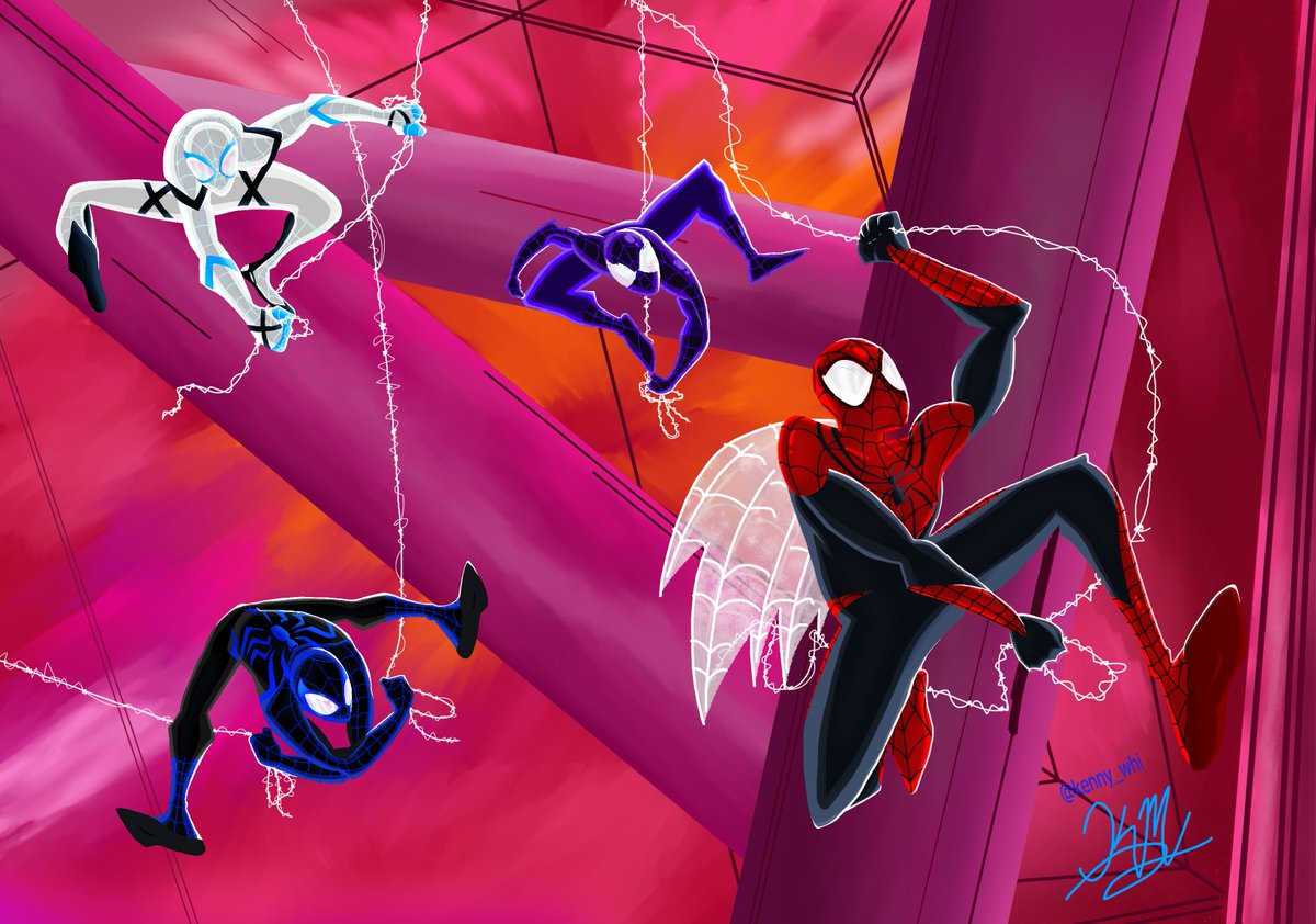 kenny_whi's tweet image. Some original Spider-Sonas made by me so proud of this😌 #spideman #SpiderManAcrossTheSpiderVerse #Spiderman2