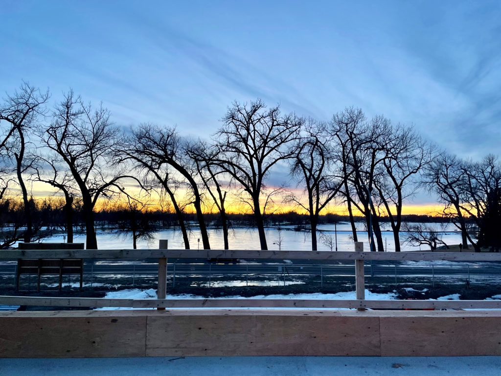 Tonight's view of Henderson Lake from the @YQLagrifoodhub Lakeview Lounge &amp; Patio was incredible. 

I can't wait for our community to experience this space.