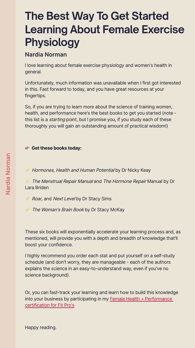 How to fast track your Training Women knowledge without spending 4 years and a gazillion dollars are uni 👇🏽