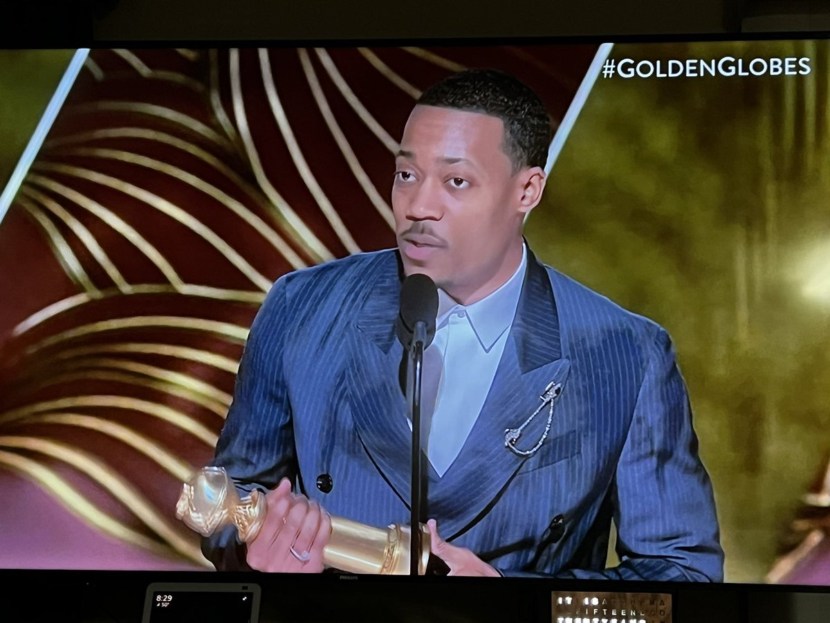 Congrats #TylerJamesWilliams on your win. #GoldenGlobes #GoldenGlobes