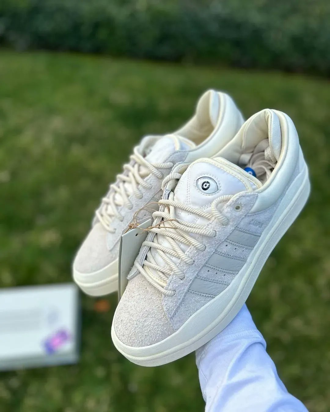 SiteSupply on Twitter: "Adidas Campus Moon Bad Bunny “Cloud White” dropping January 28th ☁️ (IG) https://t.co/zYHmY3Pb4q" / Twitter