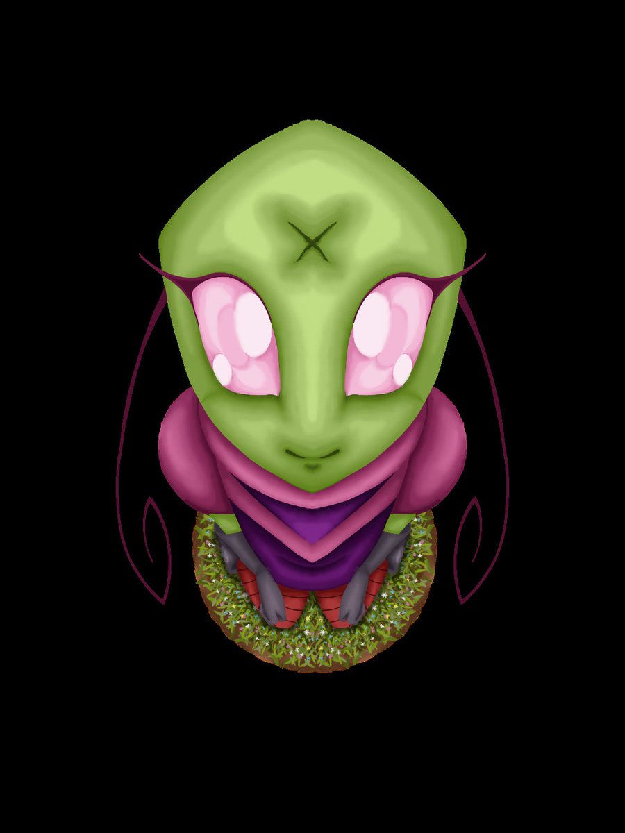 NeviDraw's tweet photo. Just a little drawing of my Irken character. https://t.co/sa8PwK0Grh