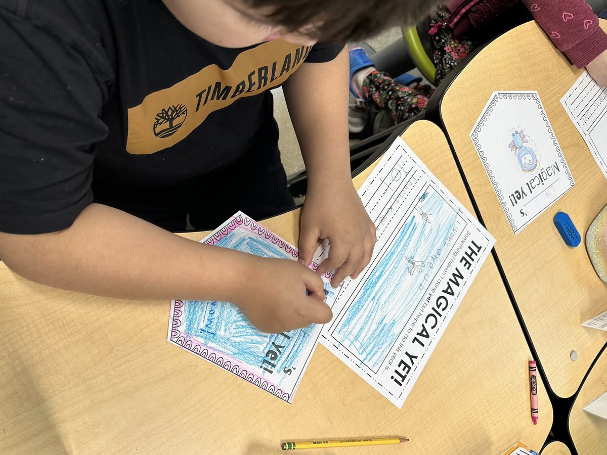First day back! We read The Magical Yet. Students created their very own Yet to keep as a reminder that they can do anything they want! Such a cute book! <a href="/BoerneISD/">Boerne ISD</a> <a href="/FabraElem/">Fabra Elementary School</a>